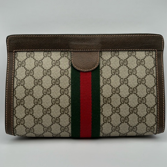 Gucci sherry line makeup clutch bag - Picture 1 of 11